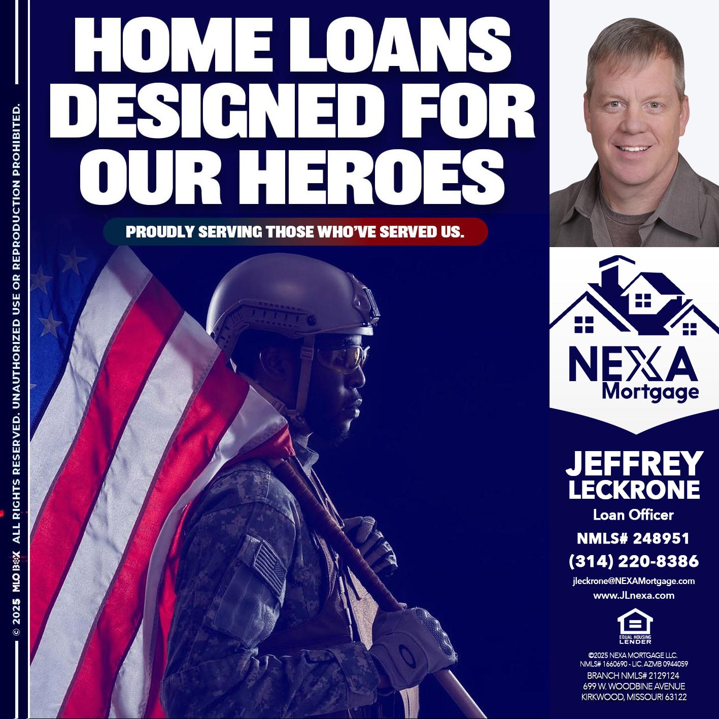 home loans - Jeffrey Leckrone -Mortgage Loan Originator