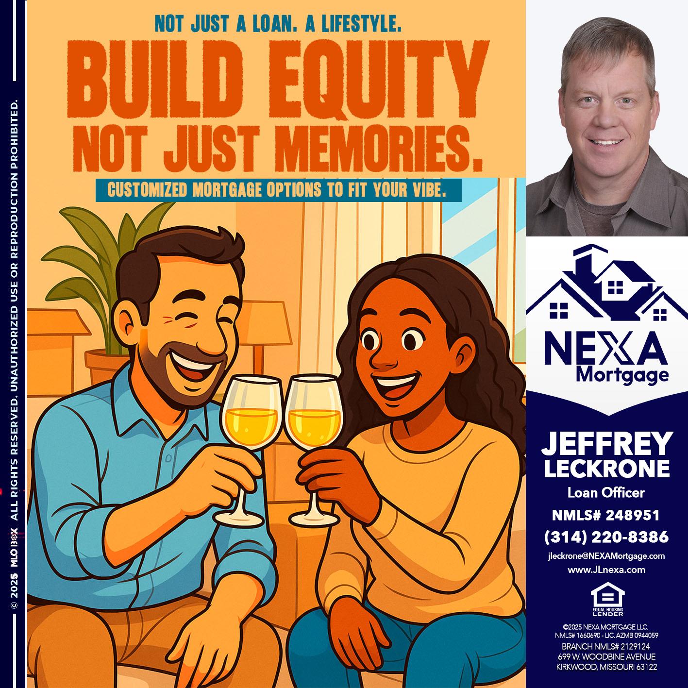 BILD EQUITY - Jeffrey Leckrone -Mortgage Loan Originator
