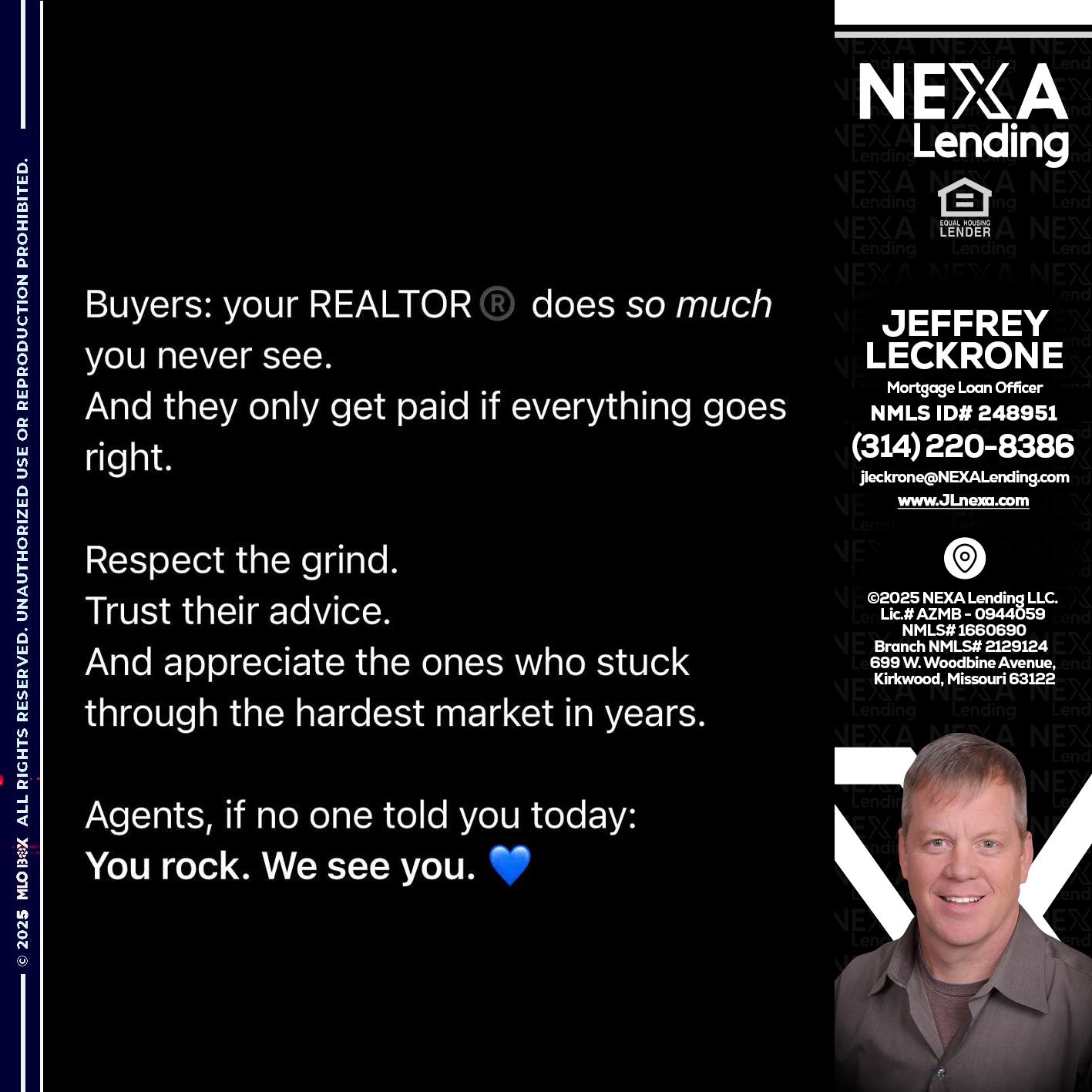 BUYERS - Jeffrey Leckrone -Mortgage Loan Originator