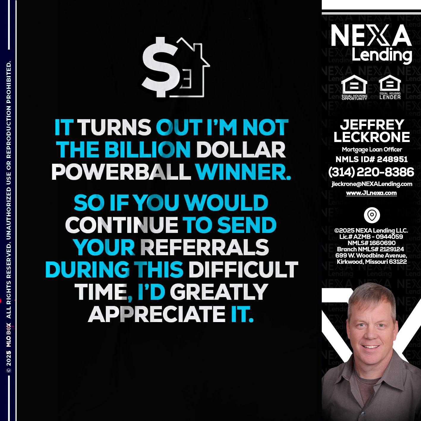 IT TURNS - Jeffrey Leckrone -Mortgage Loan Originator