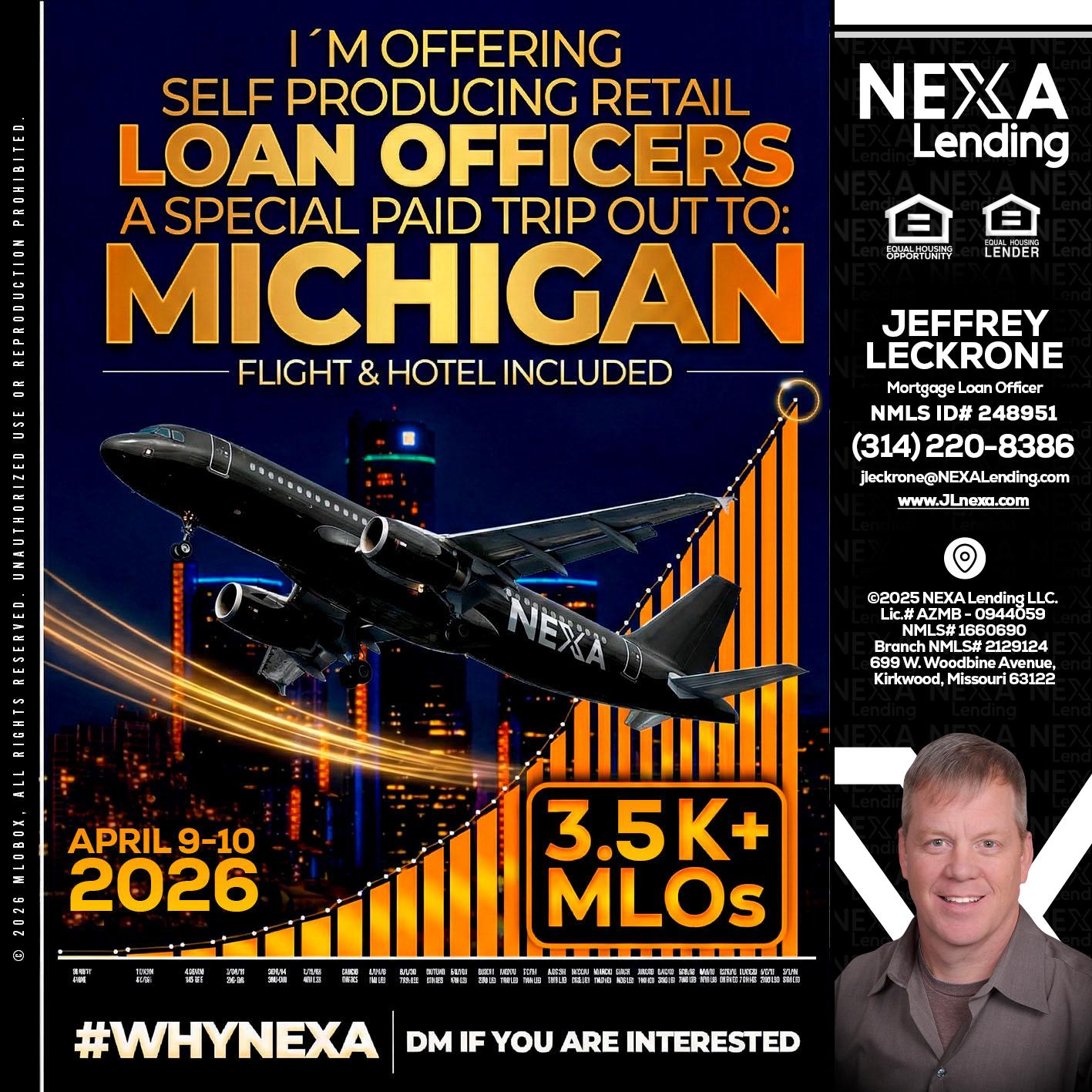 3.5K - Jeffrey Leckrone -Mortgage Loan Originator