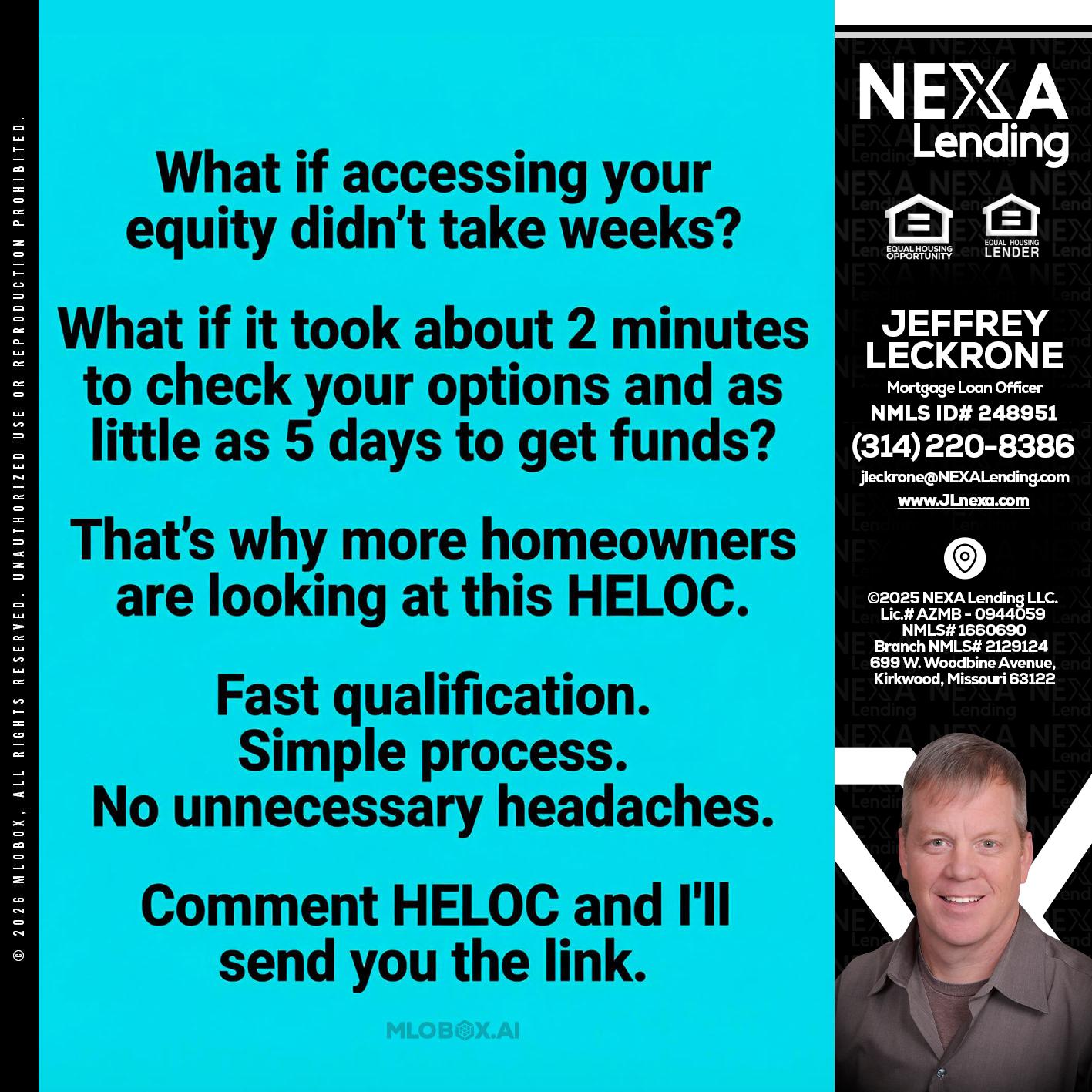 what if - Jeffrey Leckrone -Mortgage Loan Originator