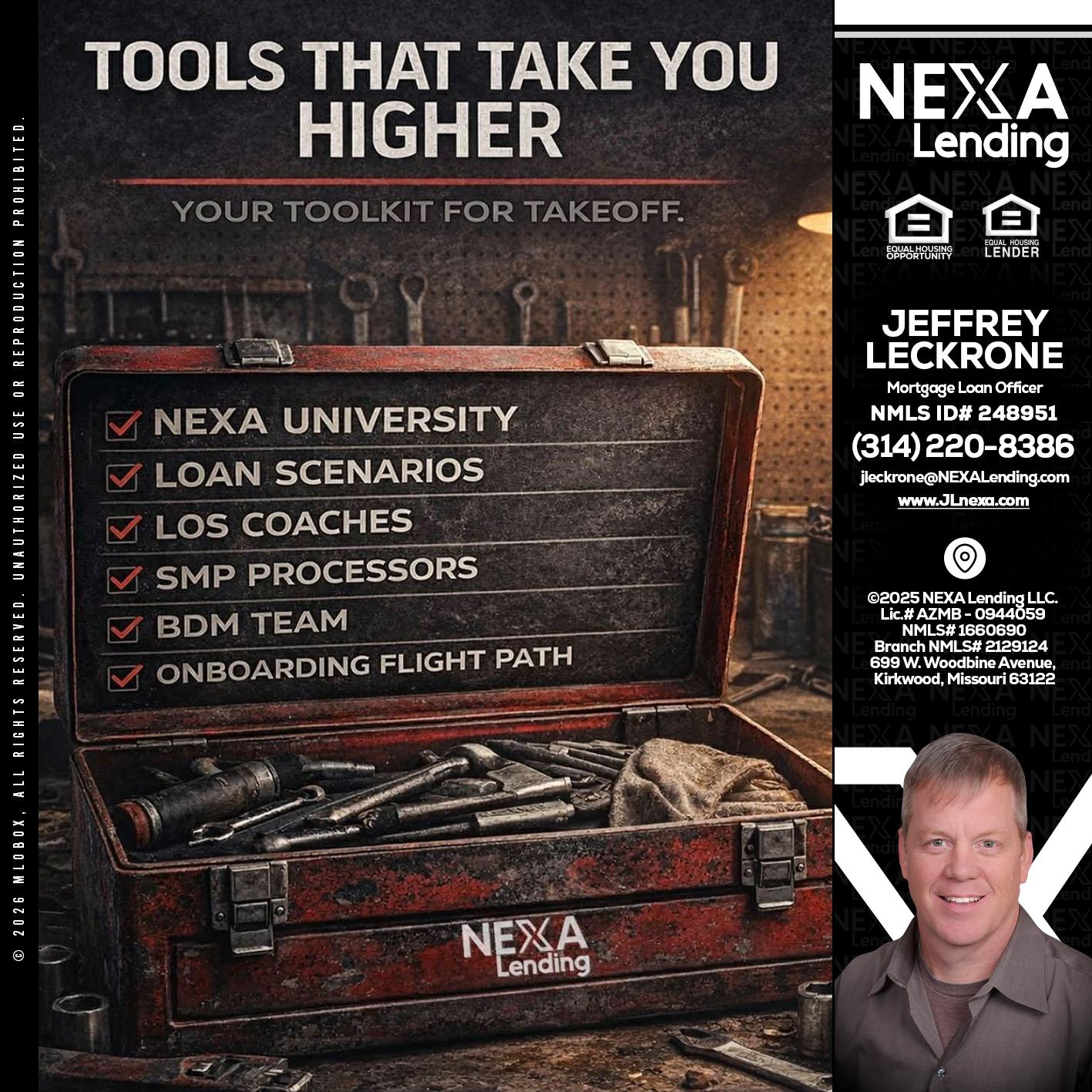 TOOLS THAT - Jeffrey Leckrone -Mortgage Loan Originator