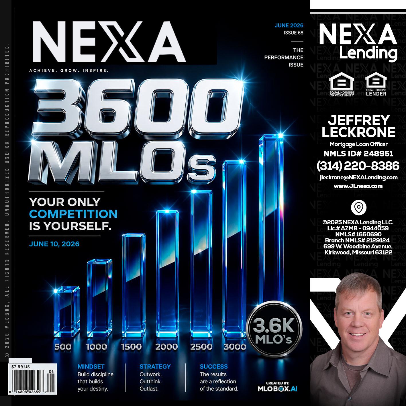 3600 MLOs - Jeffrey Leckrone -Mortgage Loan Originator