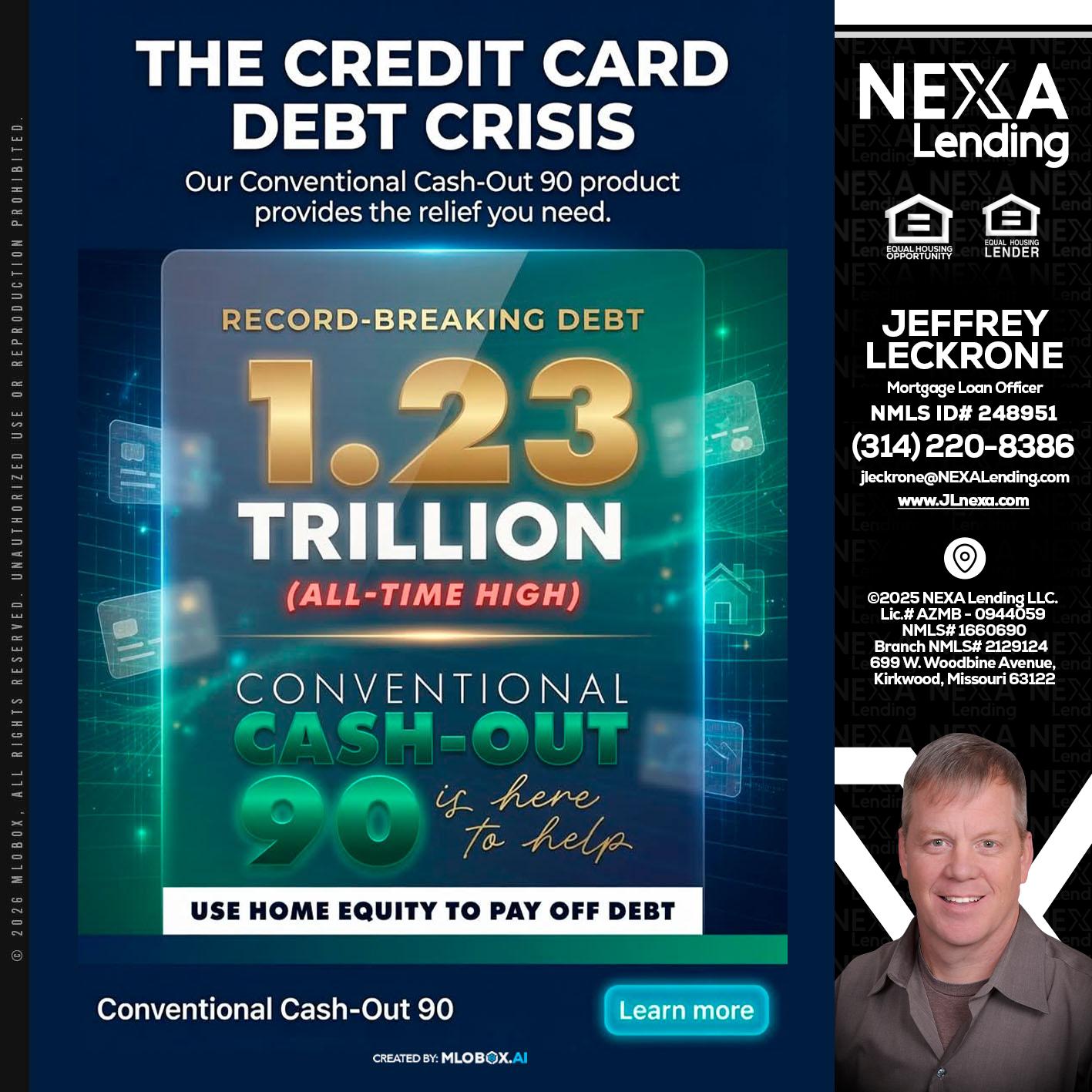 THE CREDIT CARD - Jeffrey Leckrone -Mortgage Loan Originator