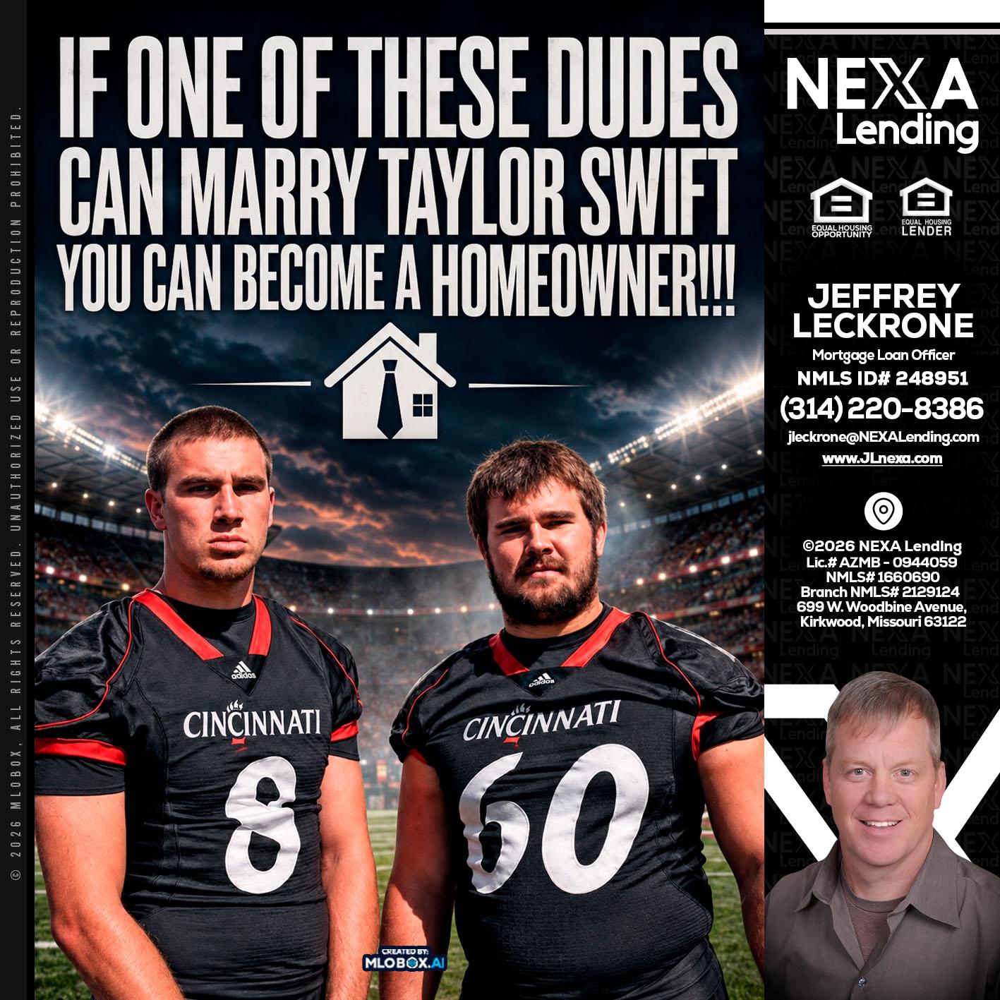 if one of these - Jeffrey Leckrone -Mortgage Loan Originator