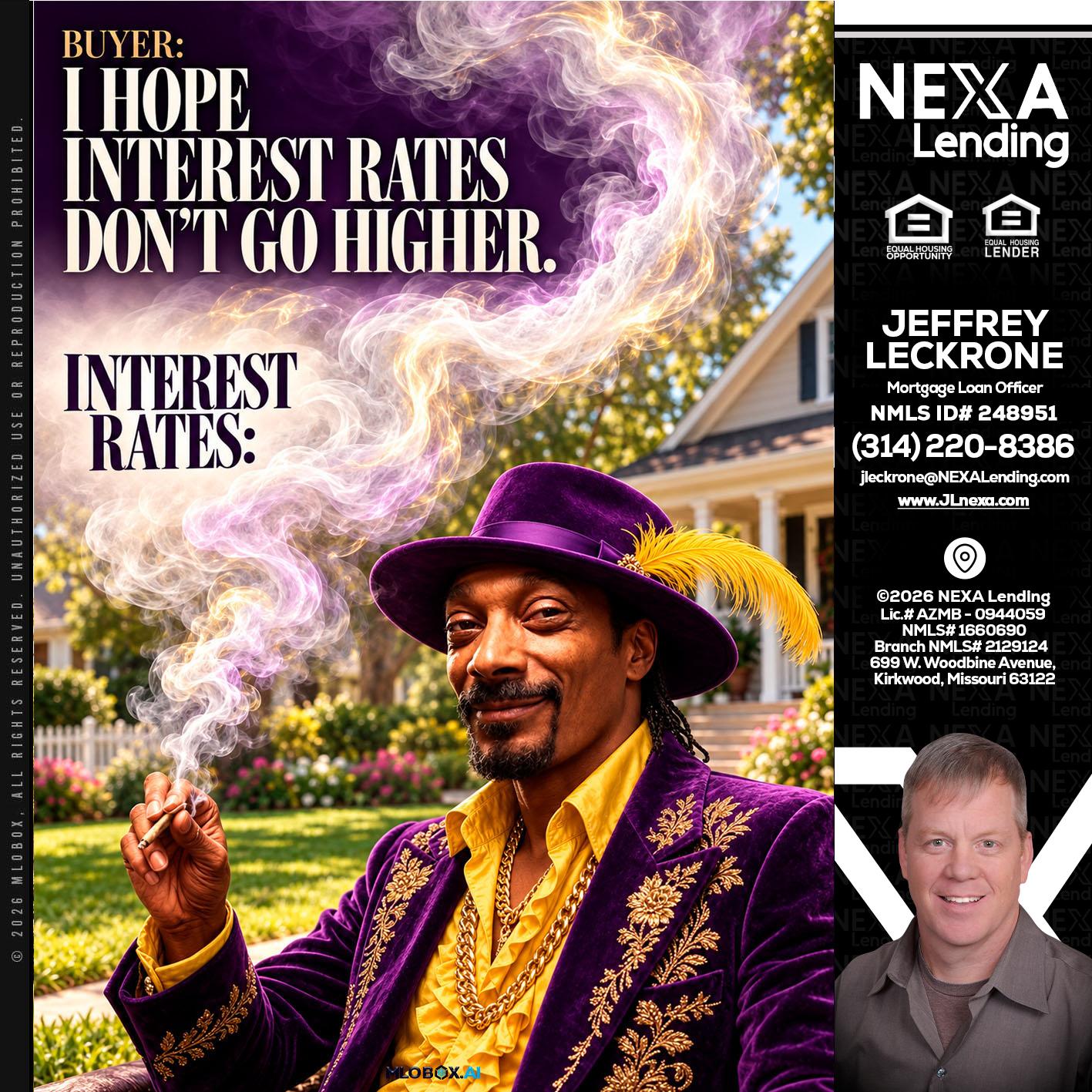 I HOPE RATES - Jeffrey Leckrone -Mortgage Loan Originator