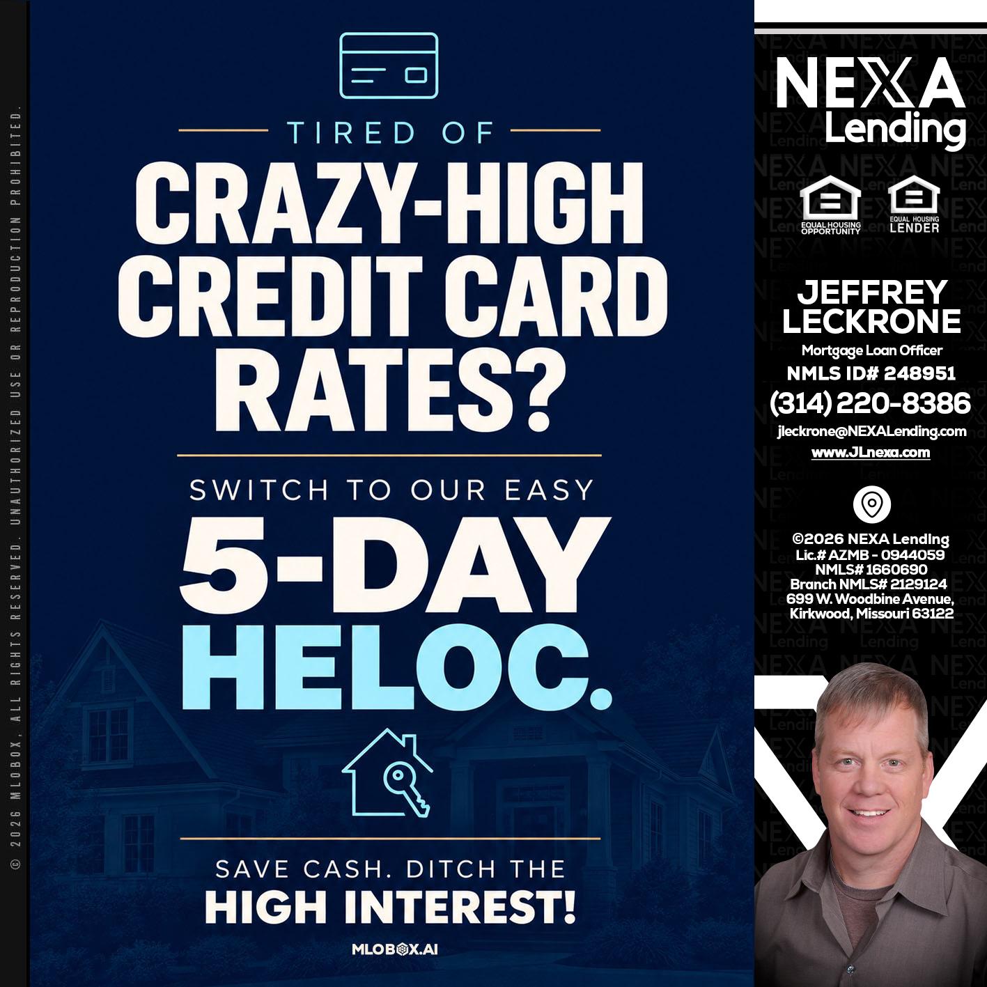 crazy high - Jeffrey Leckrone -Mortgage Loan Originator